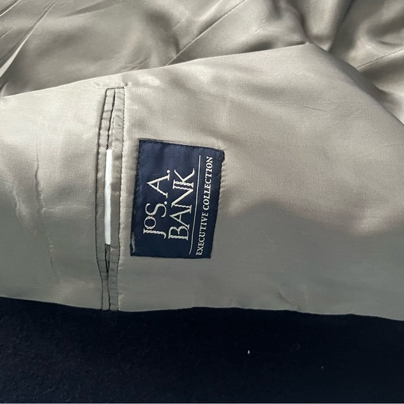 Jos. A. Bank Executive Collection Camel Hair Blazer Jacket 43R Black - Picture 3 of 8